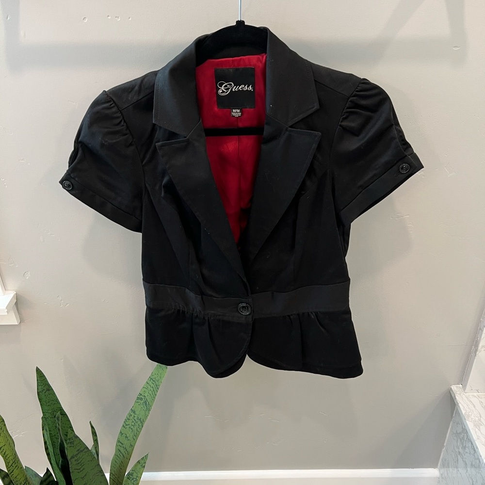 Guess formal cropped cardigan size M